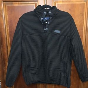 Simply Southern Snap Pullover Large Cable Quilted.